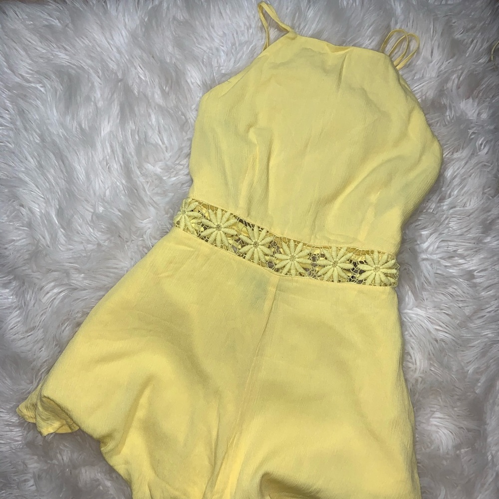 Brand New with Tag Yellow Romper/Jumpsuit